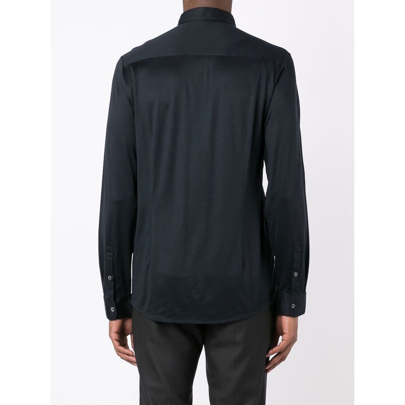 Emporio Armani long-sleeve poplin shirt