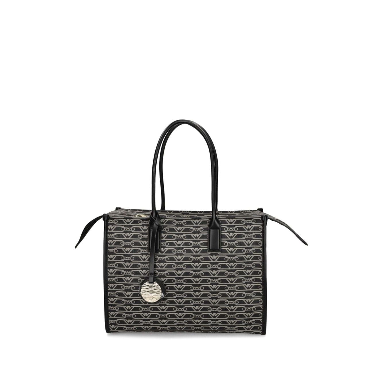 Emporio Armani Jacquard-logo-motif Tote Bag