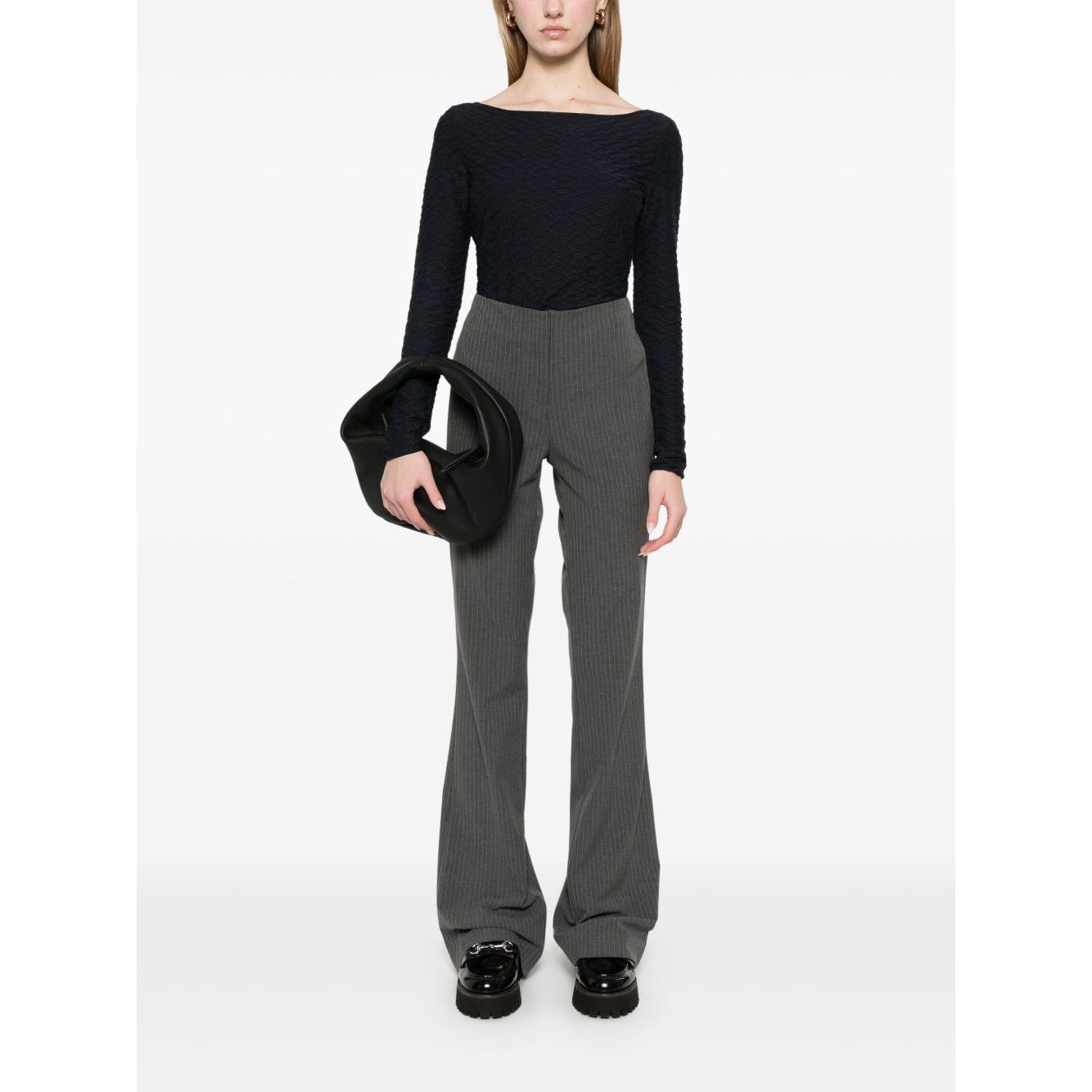 Emporio Armani textured top