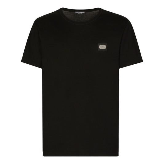 Dolce & Gabbana logo-tag Cotton T-shirt Topwear