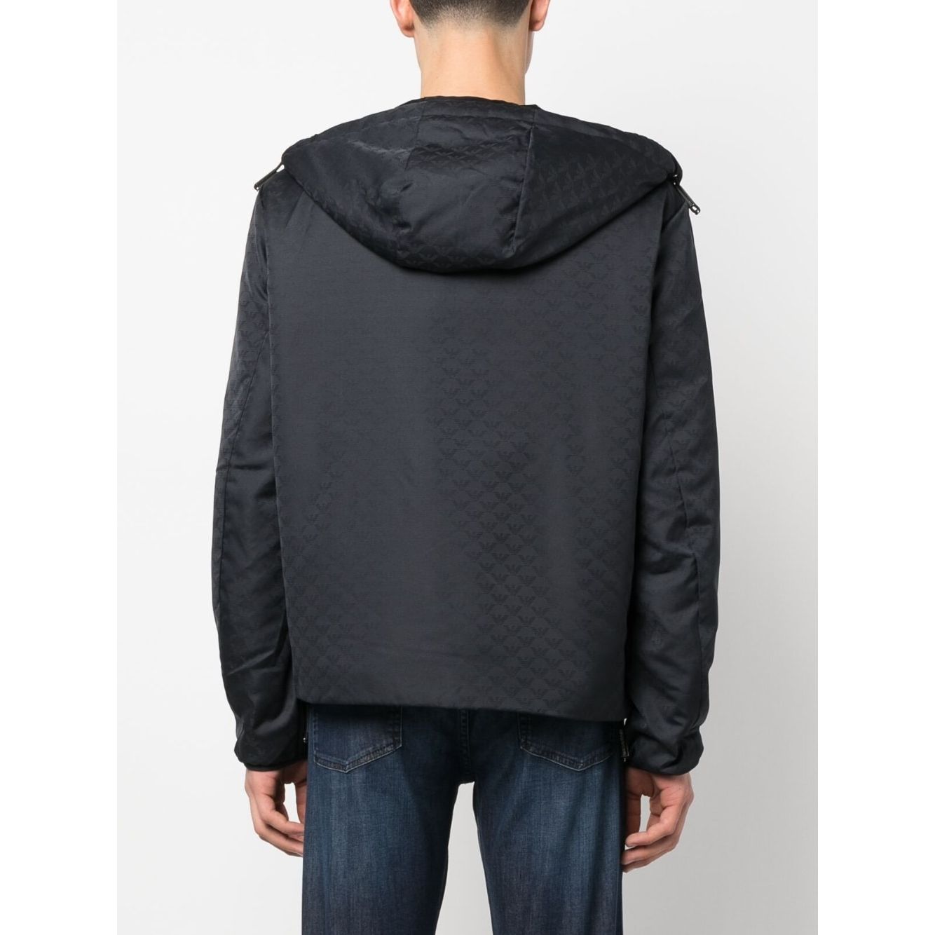 Emporio Armani Coats Blue