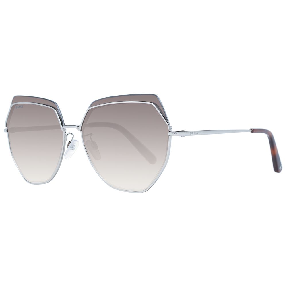 Bally Silver Metal Sunglasses