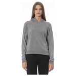 Baldinini Trend Gray Wool Women Sweater BA-23847-M