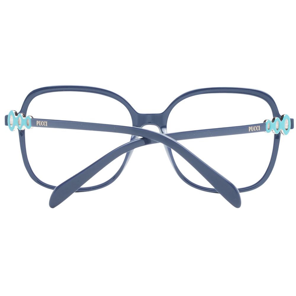 Emilio Pucci Blue Plastic Glasses (Frames)