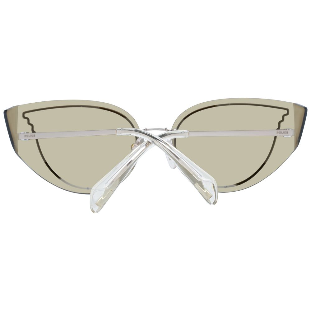 Police Gold Women Sunglass