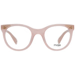 Maje Pink Women Glasses Frame in rose color, plastic full-rim with 48-21-130 size. Includes branded case.