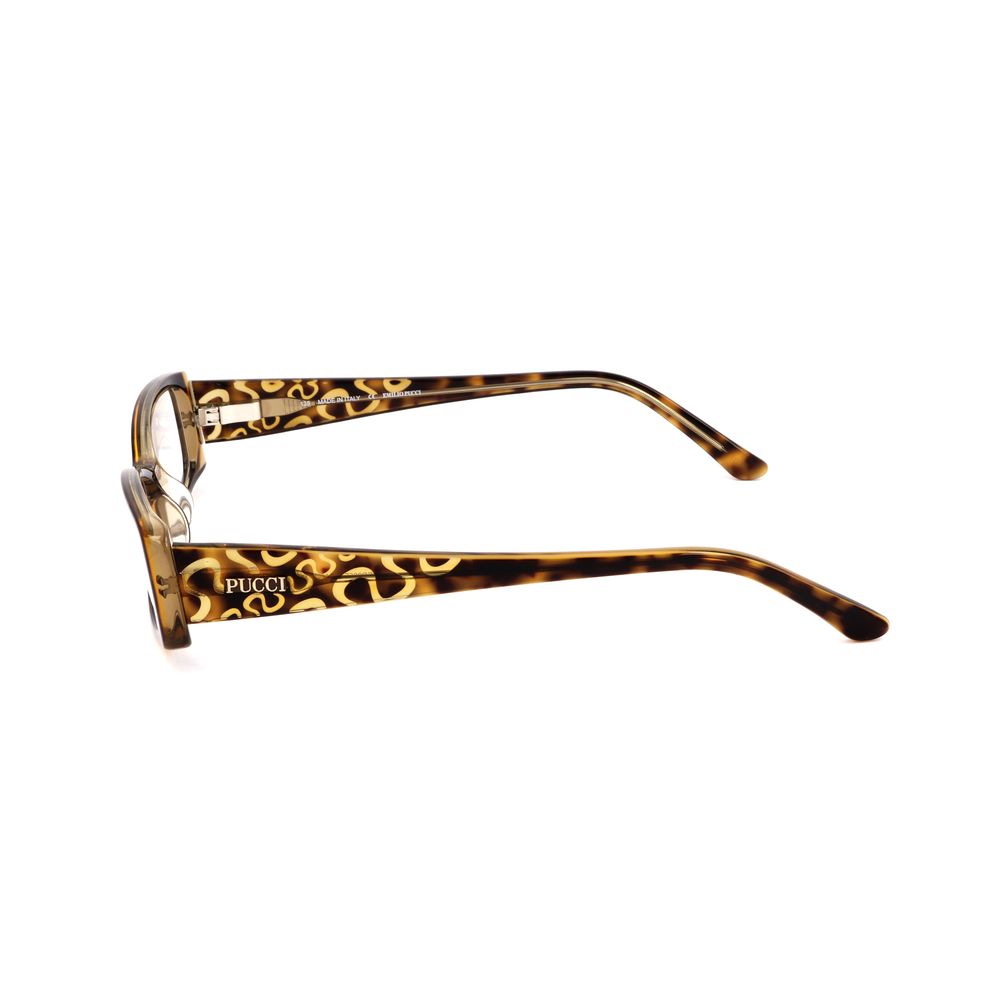 Emilio Pucci Orange Plastic Glasses (Frames)