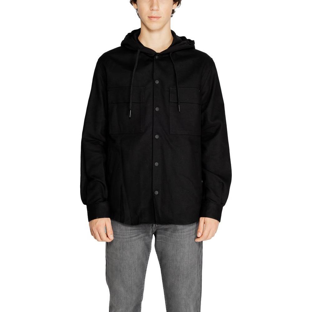 Antony Morato Black Cotton Shirt