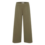 ICHI Green Recycled Polyester Pant