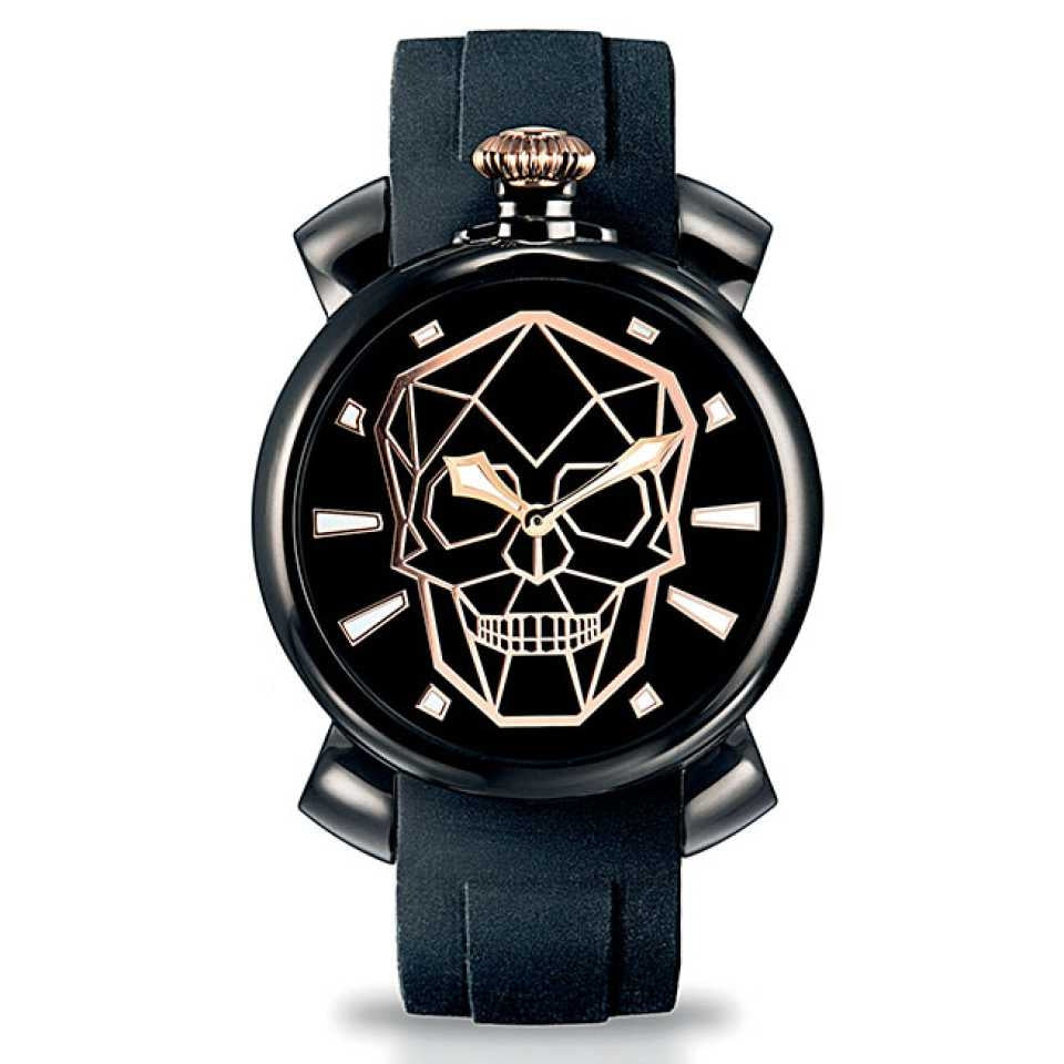 GAGA' MILANO Mod. BIONIC SKULL BLACK ***SPECIAL PRICE***-0