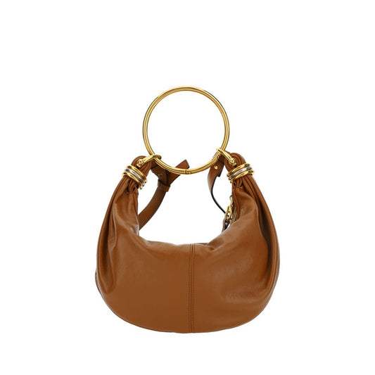 Chloé Brown Calf Leather Bos Taurus Handbag