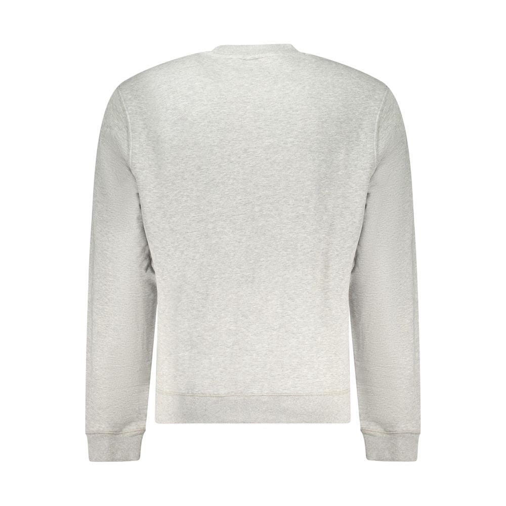 Napapijri Gray Cotton Sweatshirt Napapijri
