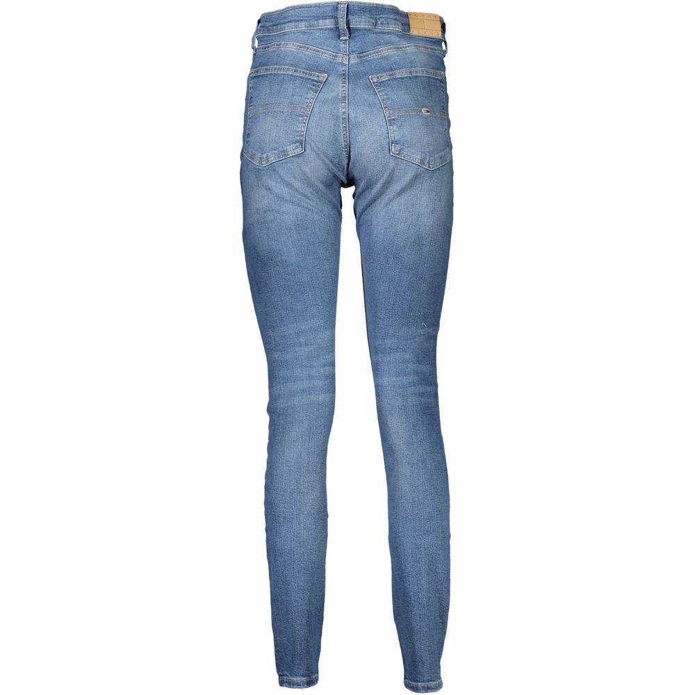 Tommy Hilfiger Blue Cotton Skinny Jeans Tommy Hilfiger