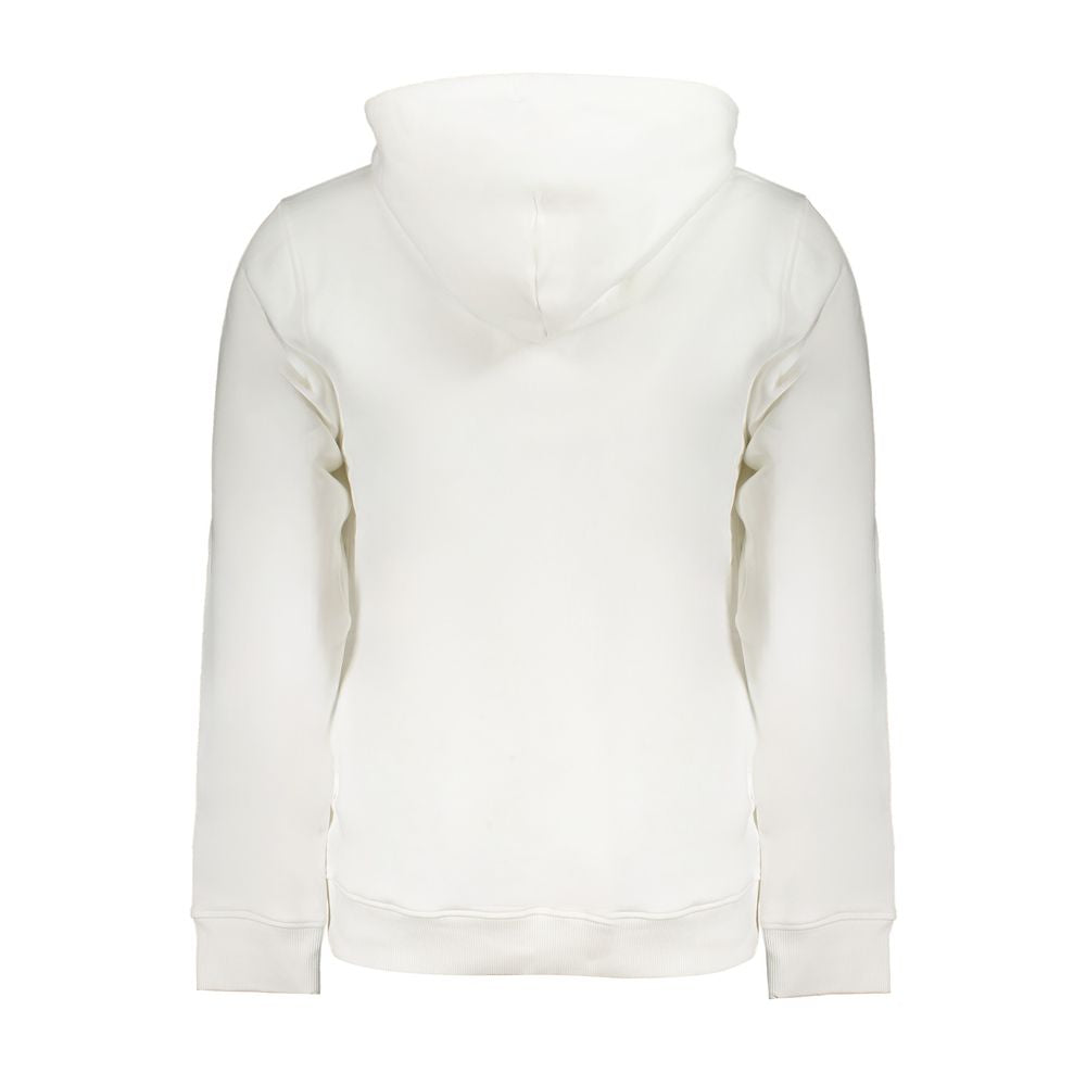 Tommy Hilfiger White Cotton Sweatshirt Tommy Hilfiger