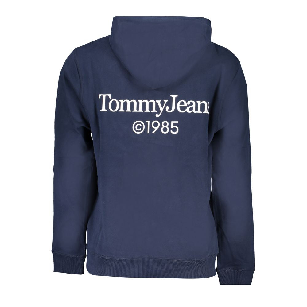 Tommy Hilfiger Blue Cotton Sweatshirt Tommy Hilfiger