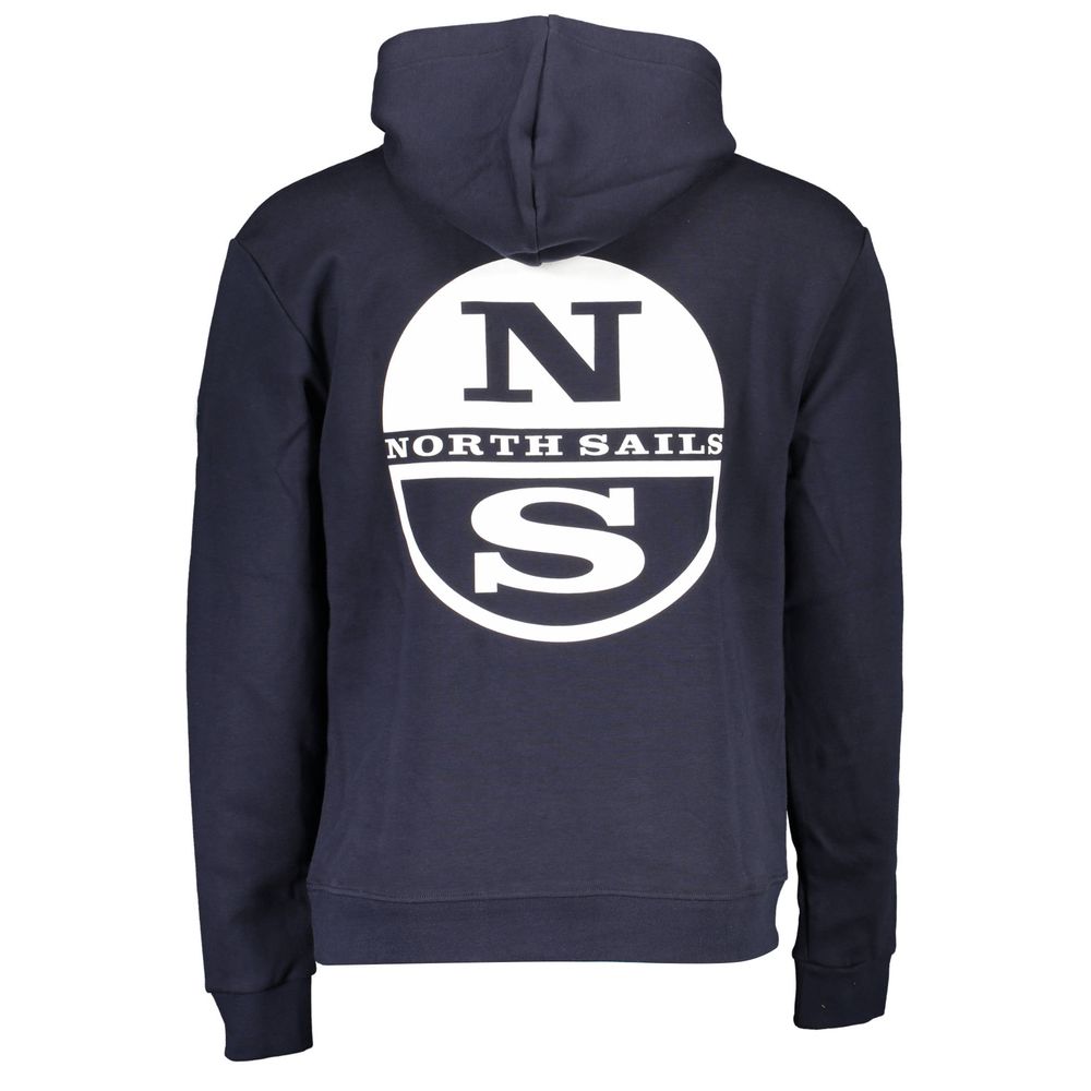 North Sails Blue Cotton Sweatshirt