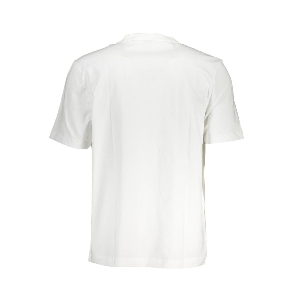 Hugo Boss White Cotton T-Shirt