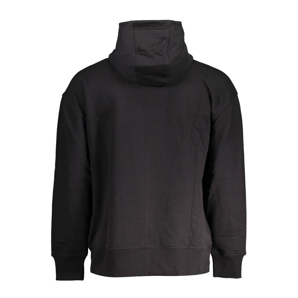 Tommy Hilfiger Black Cotton Sweatshirt Tommy Hilfiger