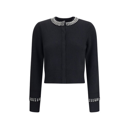 PINKO Black Nylon Cardigan
