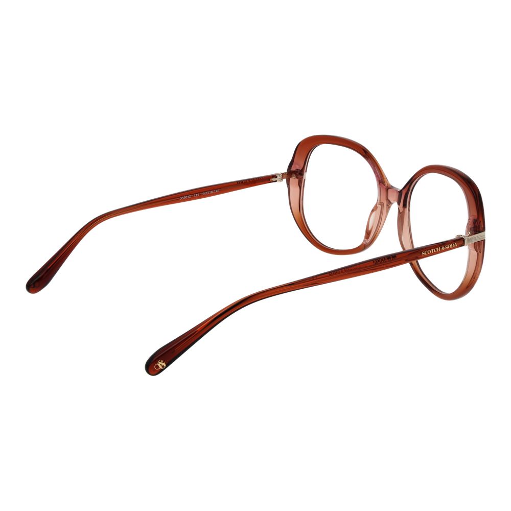 Scotch & Soda Brown Acetate Glasses (Frames) Scotch & Soda