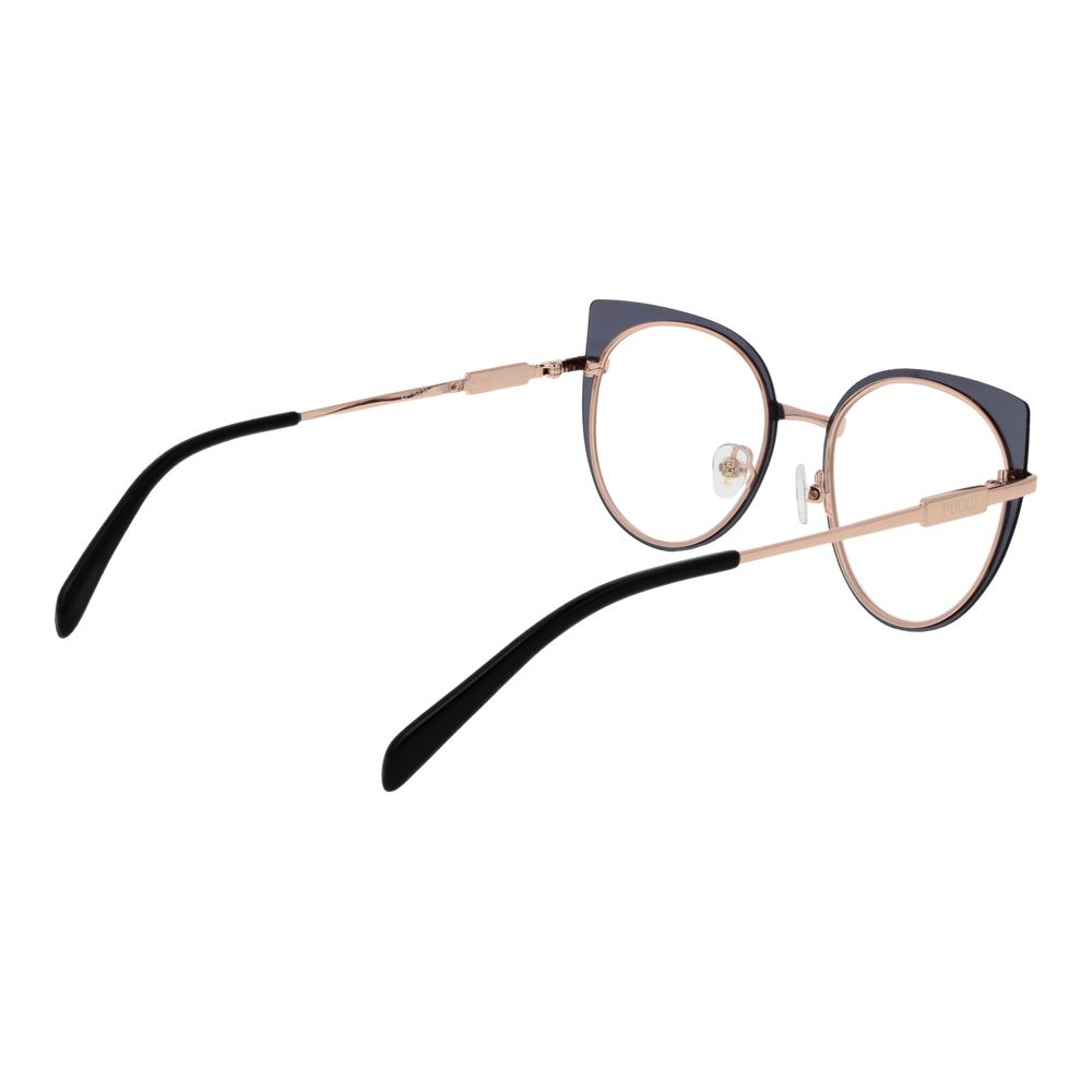 Emilio Pucci Rose Gold Metal Glasses (Frames) Emilio Pucci