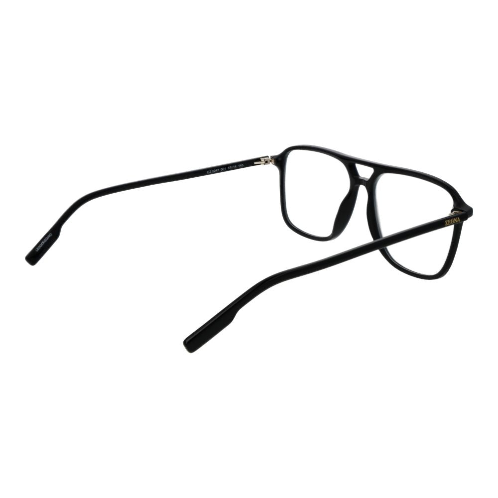 Ermenegildo Zegna Black Acetate Glasses (Frames)