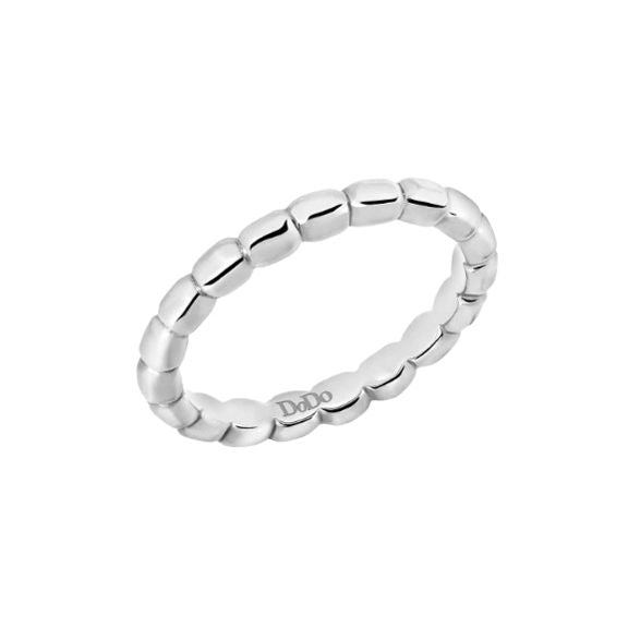 Silver ring ANELLI DODO MOD. DAC3002GRANX000AG54 with beaded design
