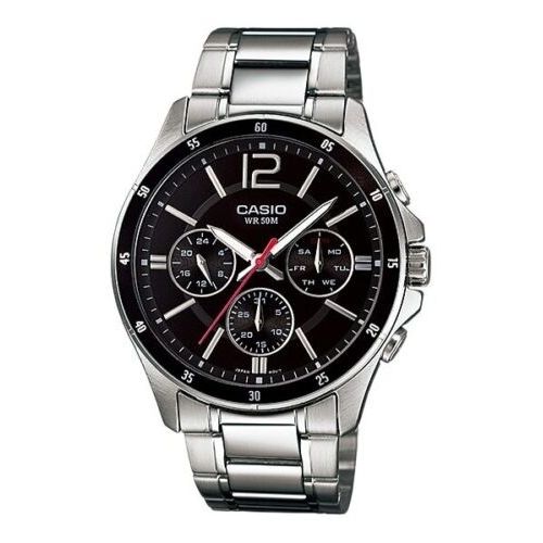 CASIO COLLECTION Mod. MULTIFUNCTION CALENDAR - BLACK-0