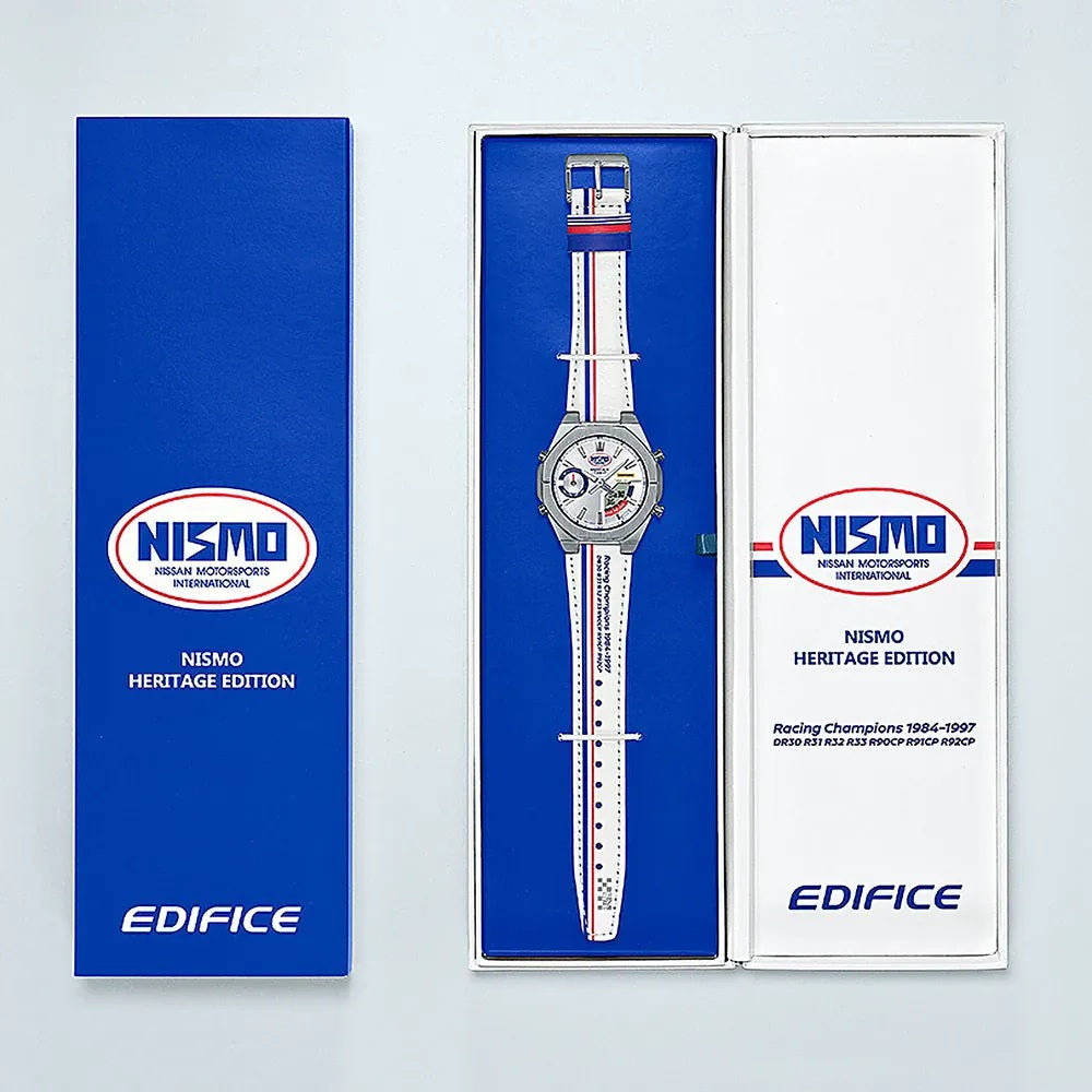 CASIO EDIFICE Smartphone Link Mod. NISMO HERITAGE - Nissan's motorsport 40th Anniversary Ltd. Edt.-9