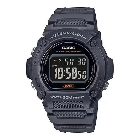 CASIO TIMELESS COLLECTION Mod. SPORT- ILLUMINATOR. WR 50M. ALARM. CHRONOGRAPH WATCHES