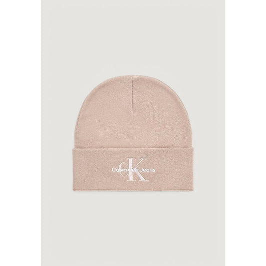 Calvin Klein Jeans Beige Cotton Caps Baseball Hat