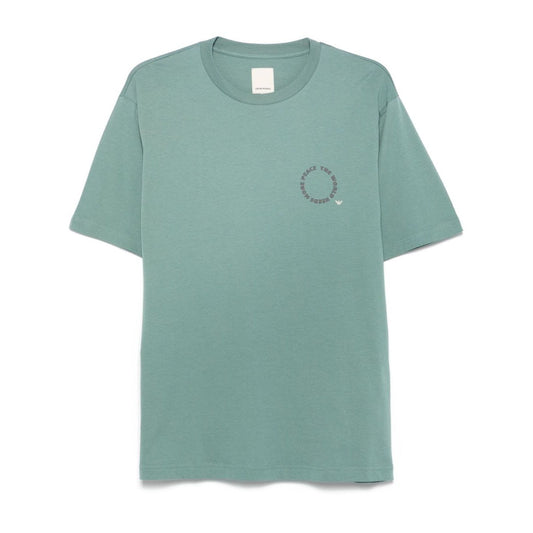 Emporio Armani T-shirts and Polos Green Topwear