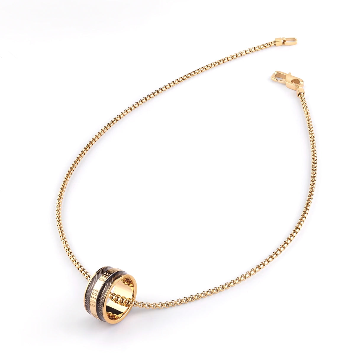 GUESS JEWELS JEWELRY Mod. JUMN03208JWYGBKT-U DESIGNER FASHION JEWELLERY