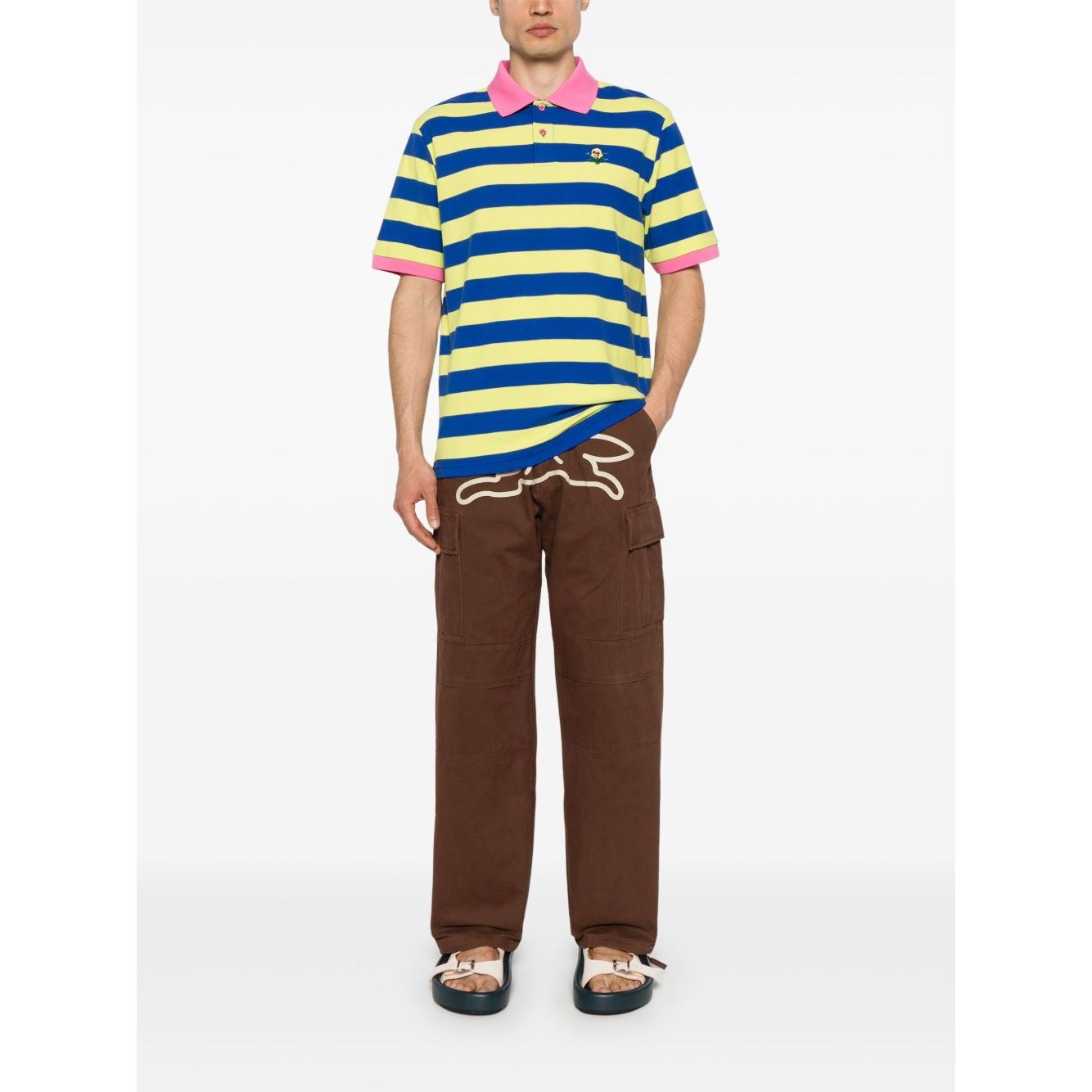 ICECREAM Trousers Brown