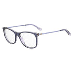 Love Moschino Purple Acetate Frames in violilac color, MOL589-RY8, measuring 55/15/140mm, perfect for stylish eyewear.