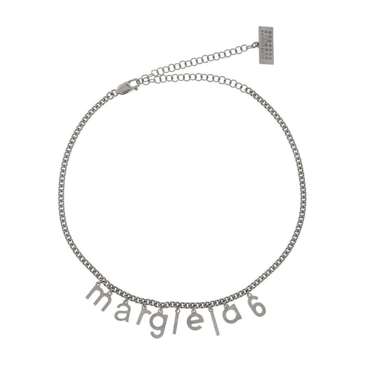 MM6 Maison Margiela logo-lettering necklace Jewellery
