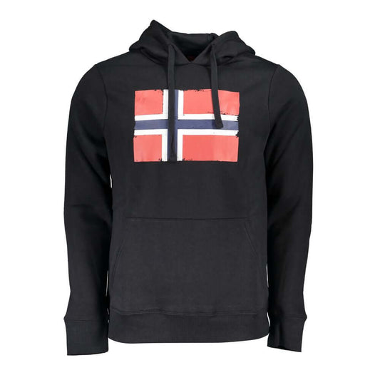 Norway 1963 Black Cotton Men Sweater