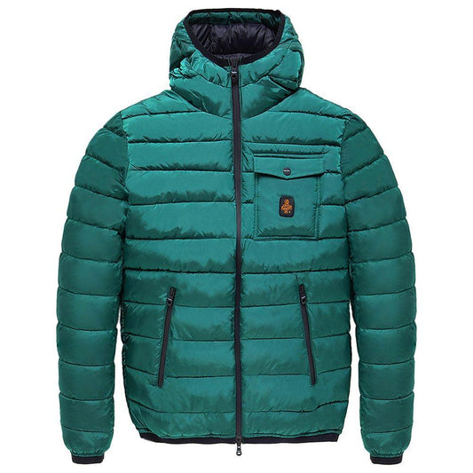 Refrigiwear Green Nylon Men Jacket