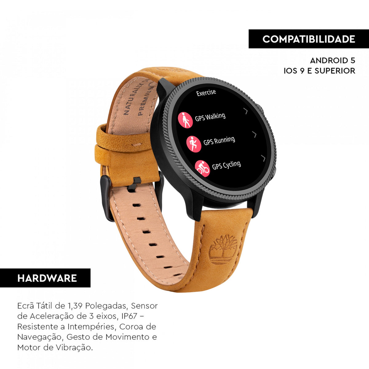 TIMBERLAND SMARTWATCH Mod. TRAIL FORCE WATCHES