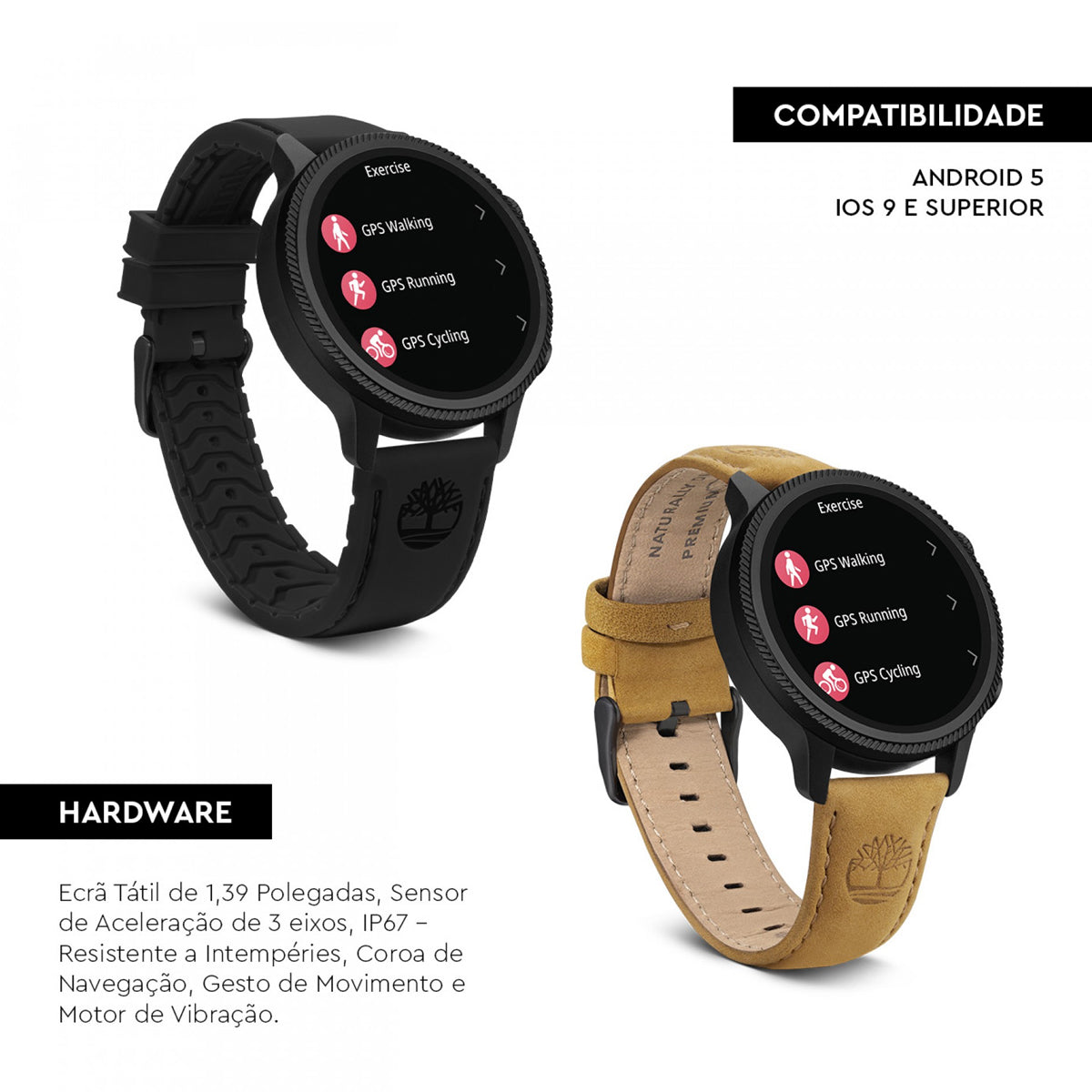 TIMBERLAND SMARTWATCH WATCHES Mod. TDIGB0064503-SET WATCHES