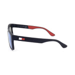 TOMMY HILFIGER SUNGLASSES - TECH LENSES Mod. TH 1556_S MATTE BLUE SUNGLASSES & EYEWEAR