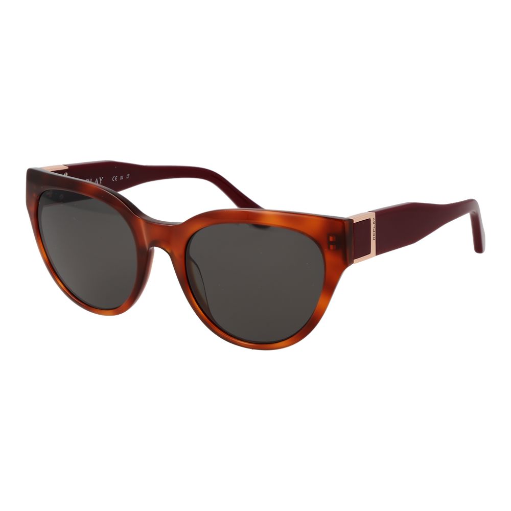 Replay Brown Plastic Sunglasses