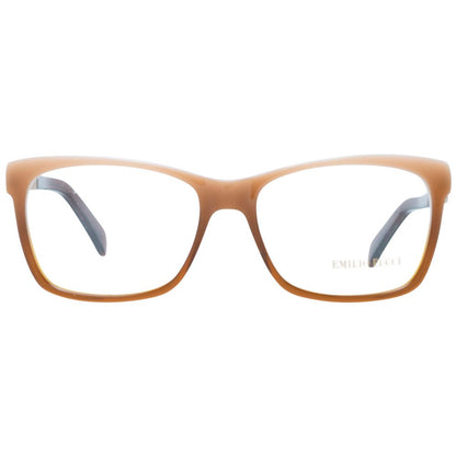 Emilio Pucci Brown Plastic Glasses (Frames)