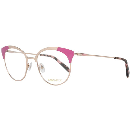 Emilio Pucci Gold Metal Glasses (Frames)