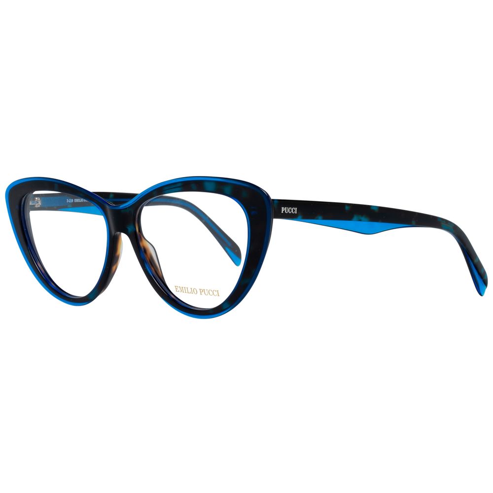 Emilio Pucci Blue Plastic Glasses (Frames)