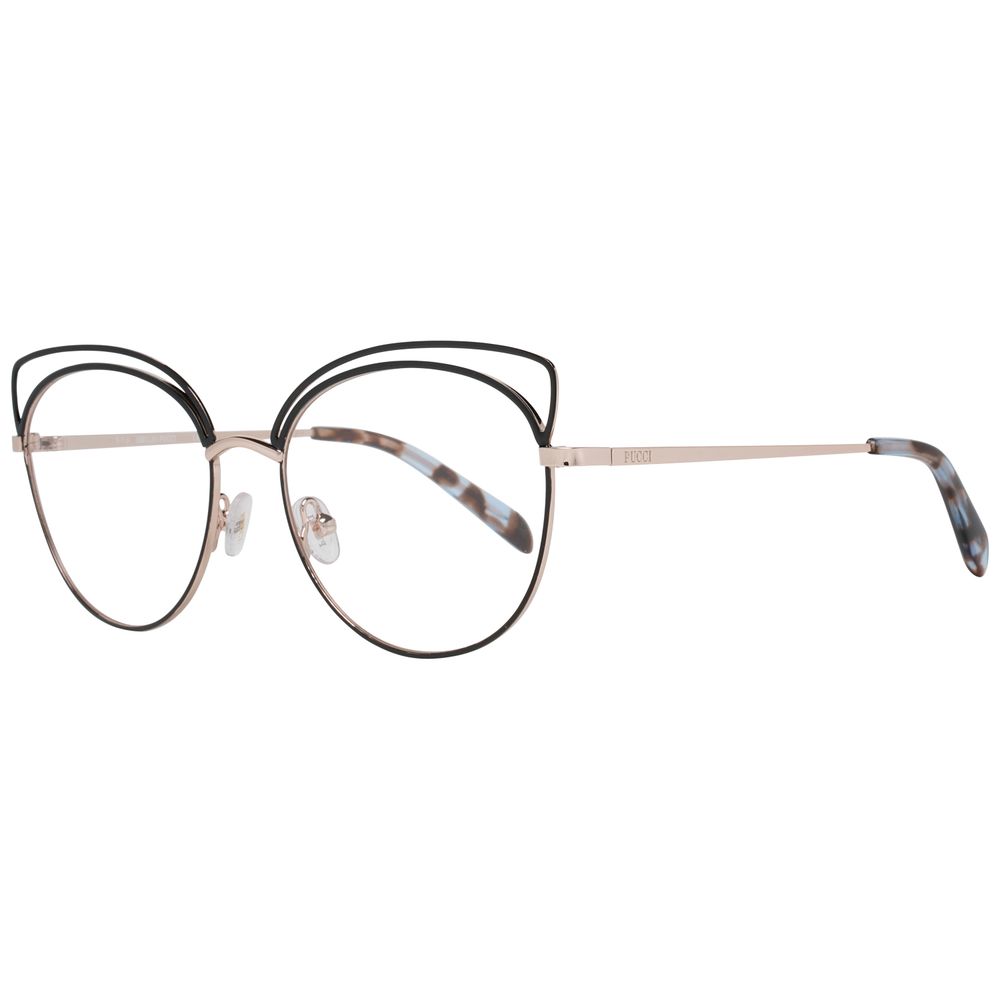 Emilio Pucci Black Metal Glasses (Frames) 1728,67434610848,Accessories,Black,Emilio Pucci,Glasses (Frames) - Glasses and Sunglasses - Accessories,Glasses and Sunglasses - Accessories,New with tags,Women