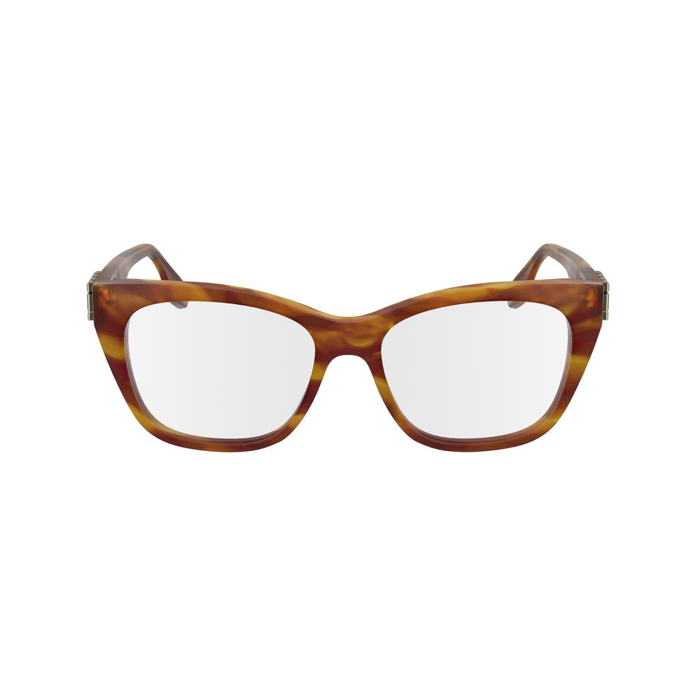 Victoria Beckham Brown Acetate Glasses (Frames)