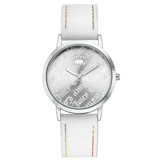 Juicy Couture White Plastic Dress Watch