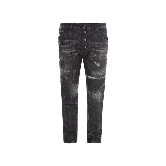 Dsquared² Black Cotton Jeans Denim 1728,44,75611013280,Black,Clothing,Dsquared²,Jeans Denim - Clothing,New with tags,Women