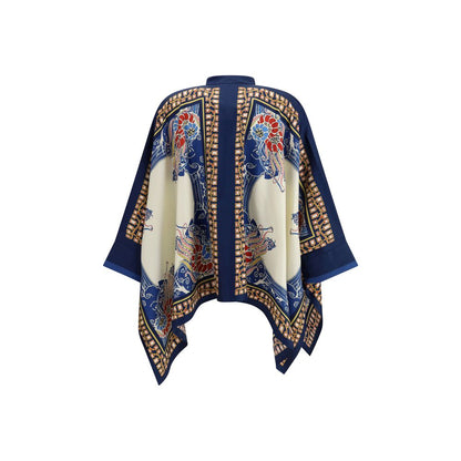 La Double J Multicolor Silk Pattern Shirt 1728,72470364320,Clothing,L,La Double J,M,Multicolor,New with tags,Pattern - Shirts - Clothing,Shirts - Clothing,Women